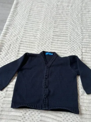 Gilet bleu marine 3 ans
