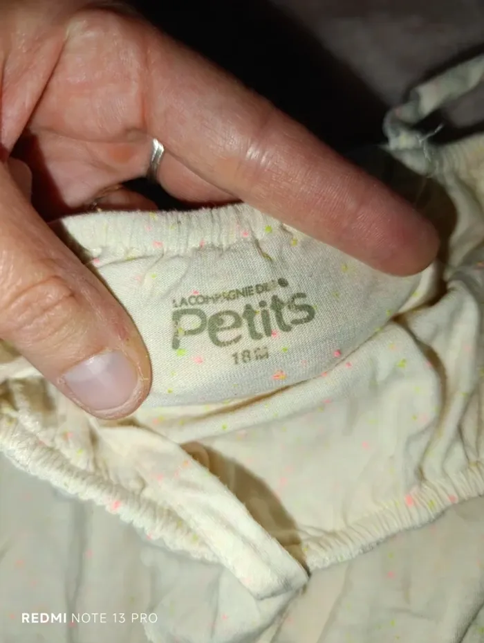 Débardeur crème la compagnie des petits - photo numéro 2
