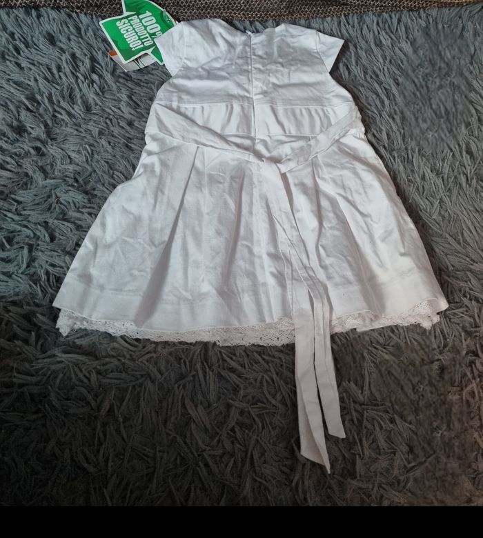 Robe blanche toute occasions 6mois - photo numéro 5