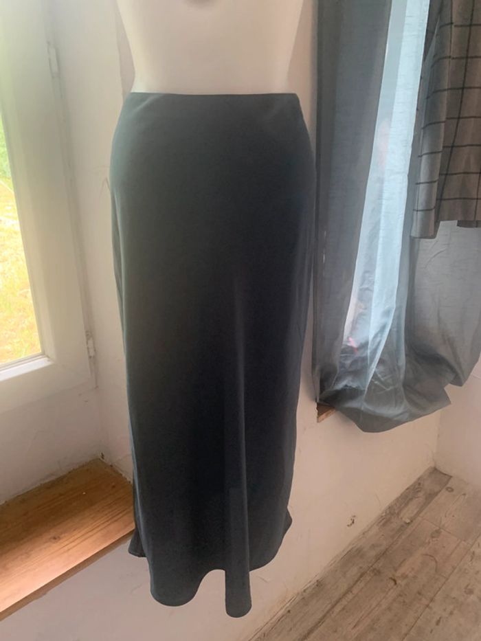 Jupe Twik grise longue fluide taille40 - photo numéro 2