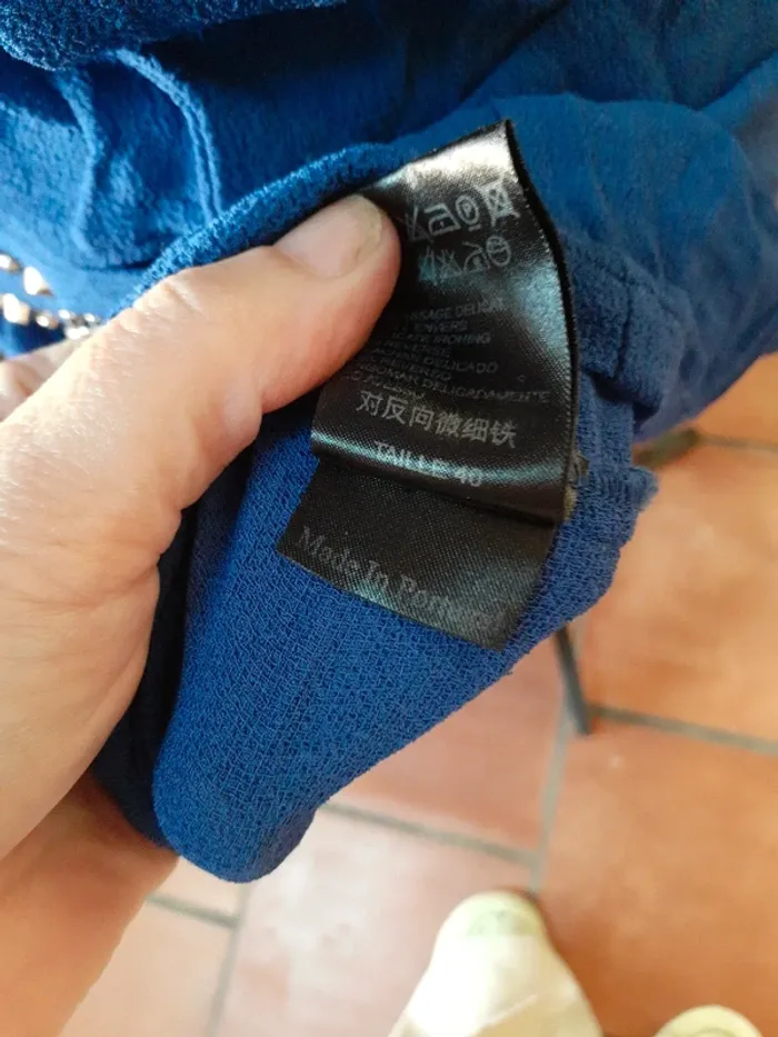 Robe bleu - photo numéro 8