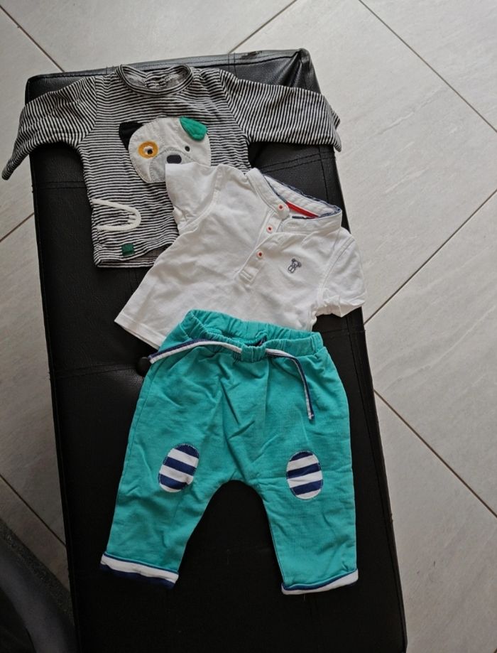 Lot ensemble vêtements bébé garçons 3 mois