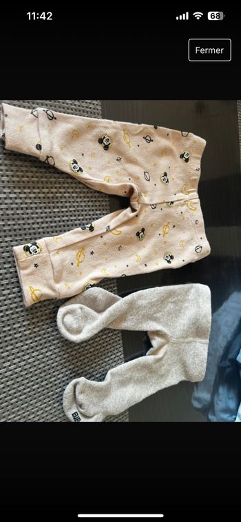 Collant taille 1 mois