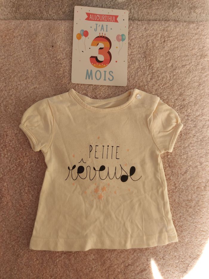 Tee-shirt 3 mois