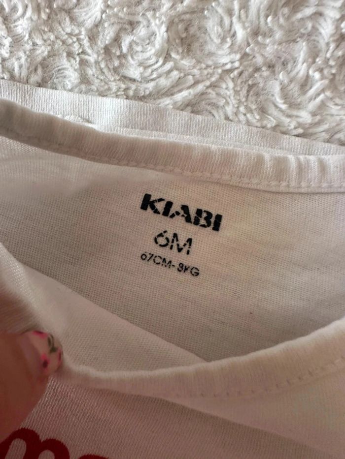 Ensemble t-shirt legging mixte Kiabi obaibi 3/6 mois - photo numéro 4