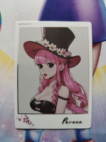 Carte comics party JM-PLD Perona One Piece card foil waifu Goddess Story