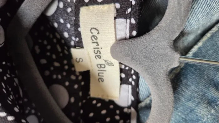 Combishort Noir et blanc de chez Cerise Blue en Taille S/36 - photo numéro 9