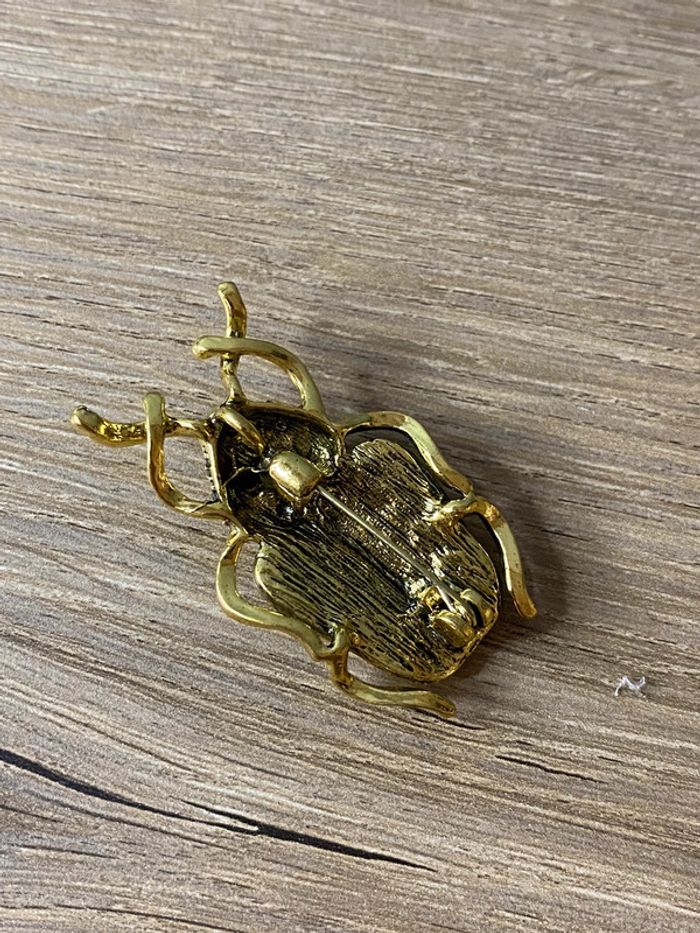 Broche scarabée mystique rétro - photo numéro 5