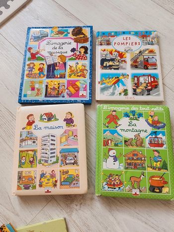 3 livres imagerie des petits
