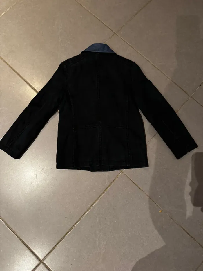 Veste / Blazer en jean habillé avec double boutonnière - Ikks - Get lucky - 8 ans - photo numéro 3