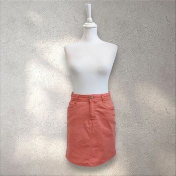 Jupe en jean corail taille 36
