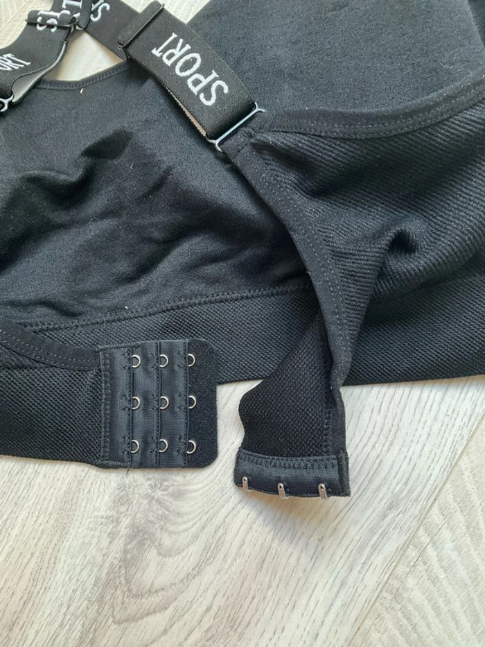 Brassière noire XXL sport maintien intermédiaire - photo numéro 10