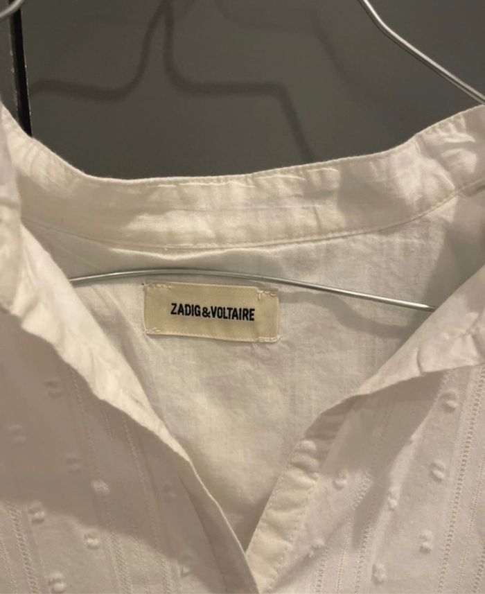 Robe blanche zadig et voltaire - photo numéro 2