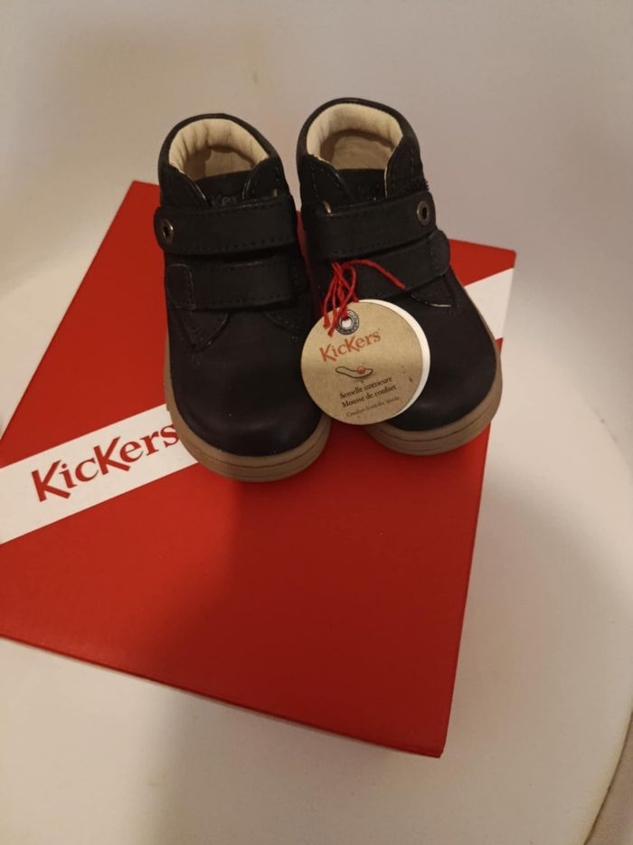 Bottines kickers en cuir taille 20