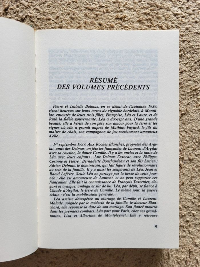 Lot 3 livres de Régine Deforges : les 3 tomes de la Saga La Bicyclette bleue - photo numéro 18