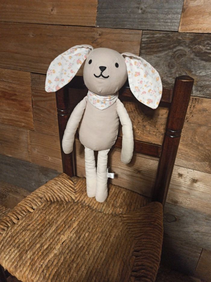 peluche lapin bout'chou tbe - photo numéro 2