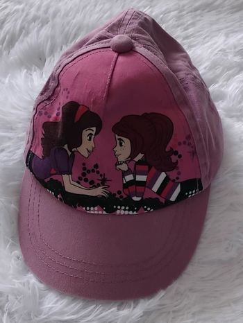 Casquette fille réglable - Lego Friends - mauve et rose