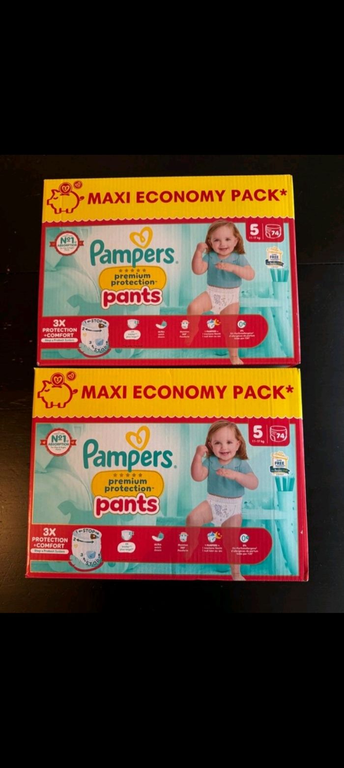 148 pants pampers prenium protection taille 5
