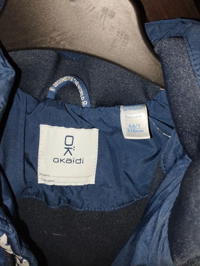 Doudoune garçon bleu Okaïdi t. 6 ans - photo numéro 3