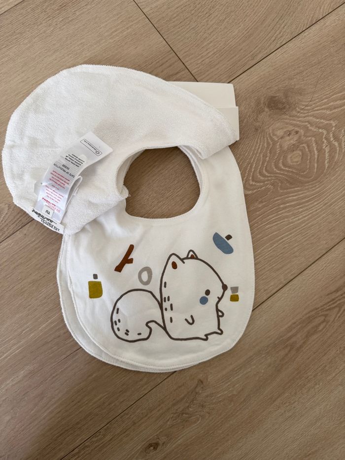 Lot 3 Bavoirs animaux DPAM - photo numéro 2