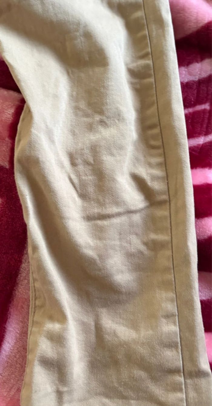 Jeans marron à trou - photo numéro 2