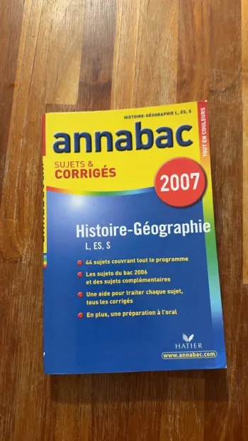 Livre annabac 2007