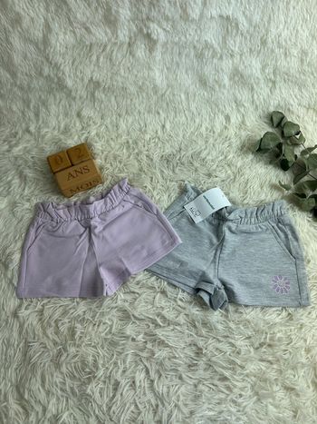 Lot de 2 shorts molleton Vertbaudet taille 2 ans