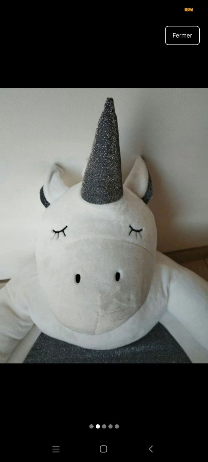 Pouf licorne - photo numéro 2
