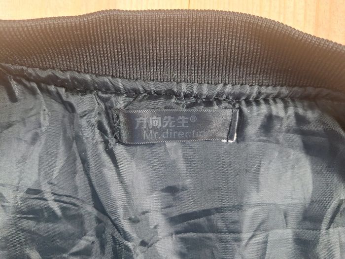 Veste teddy noire style college – Taille M (695) - photo numéro 8