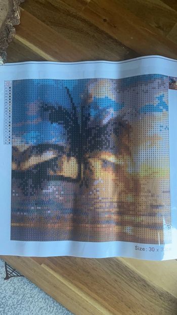 Toile Diamond Painting 30x30cm n°18