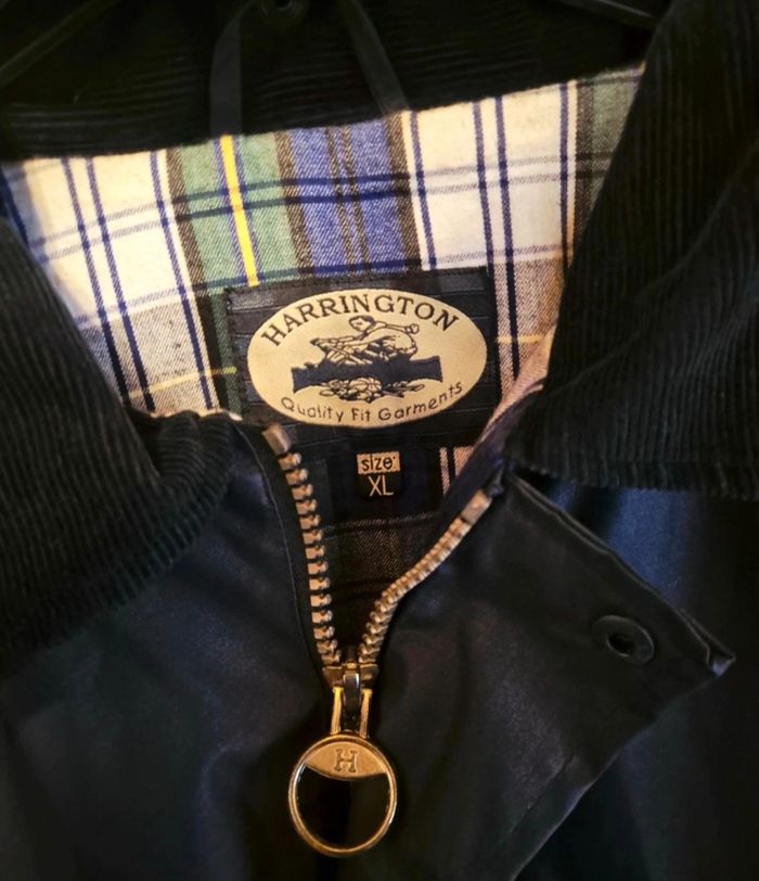 Manteau Harrington_ barbour Wax Jacket homme_taille XL - photo numéro 4