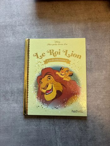 Livre Disney, mes Petit livre d’or le Roi Lion