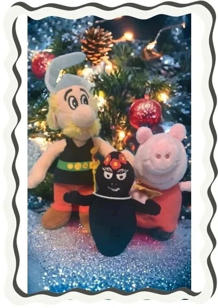 🧸 Peluche Miniatures "Asterix - Barbapapa- peppa pig 🧸 - photo numéro 3