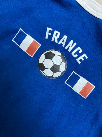 Body de foot FRANCE -  12 mois