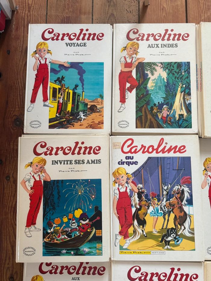 Livre Caroline ancien vintage très grand format blanc Grands albums Hachette Pierre Probst - photo numéro 5