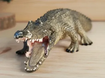Schleich tigre Crocodile Alligator Figurine animal de la savane