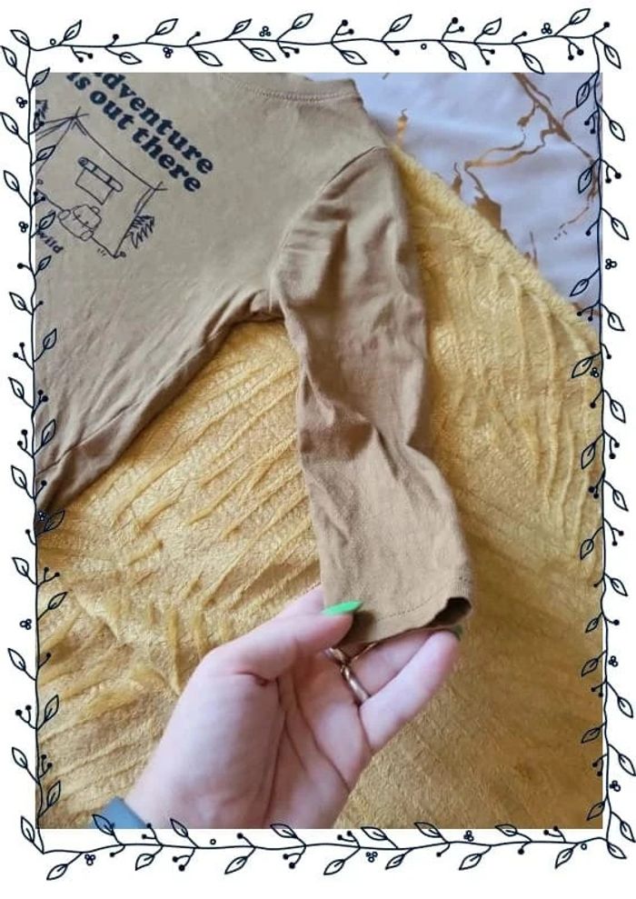 Ensemble marron à motif - photo numéro 4