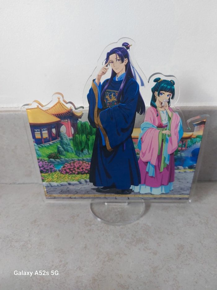 Stand/ figurine acrylique Mao mao et Jinshi des carnets de l'apothicaire - photo numéro 2