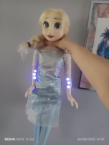 Poupée maxi elsa interactive