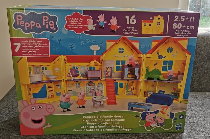 Peppa Pig Grande maison familiale neuve sous blister - photo numéro 2