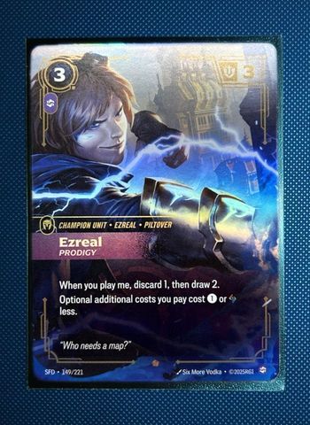 RIFTBOUND Ezreal, Prodigy SFD-149/221 - EPIC - 1ère édition Spiritforged 