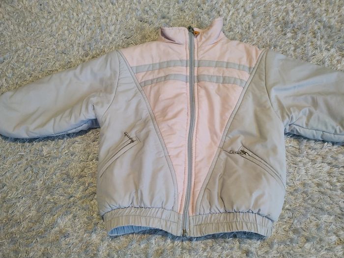 Manteau doudoune gris et rose
4 ans 
MArgey
Vintage - photo numéro 2