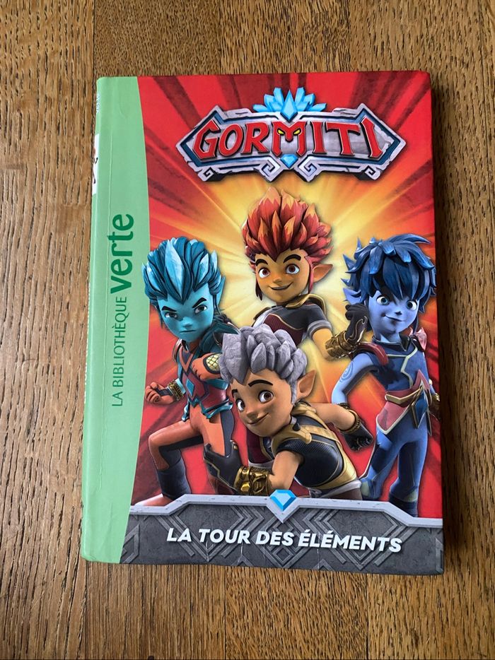 Livre Gormiti La tour des éléments