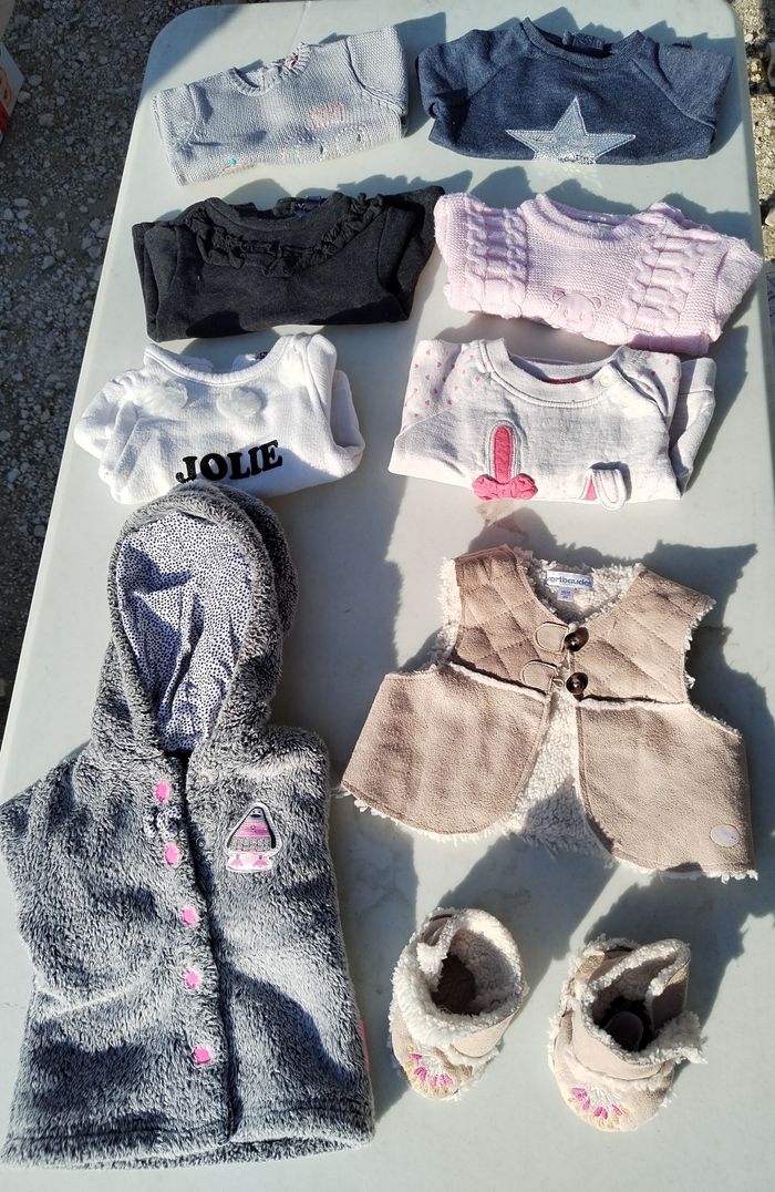 Gros lot 3 mois hiver / printemps fille - photo numéro 9