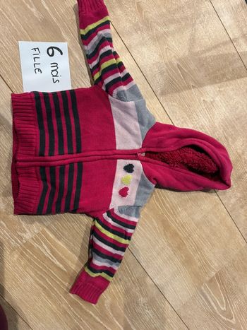 Veste polaire chaude fille