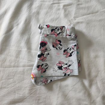 Short bébé Disney Minnie 6 mois gris