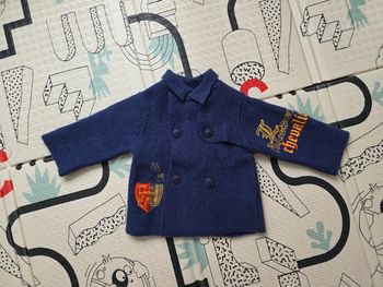 Veste caban bleu marine chevalier DPAM