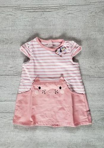 Robe Sergent major 6 mois blanche et rose