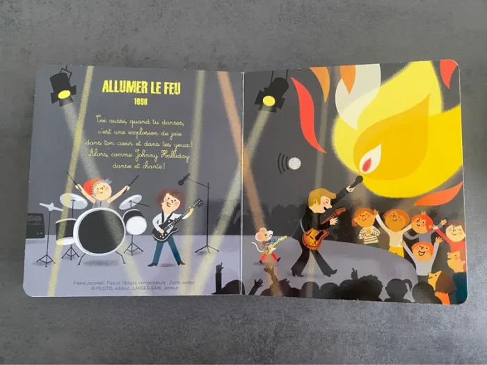 Livre sonore « Mes premiers airs de rock français » Gründ - photo numéro 7