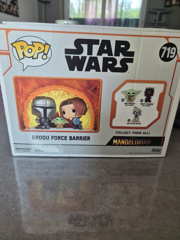 Figurine funko pop Star Wars the mandalorian Grogu - photo numéro 3